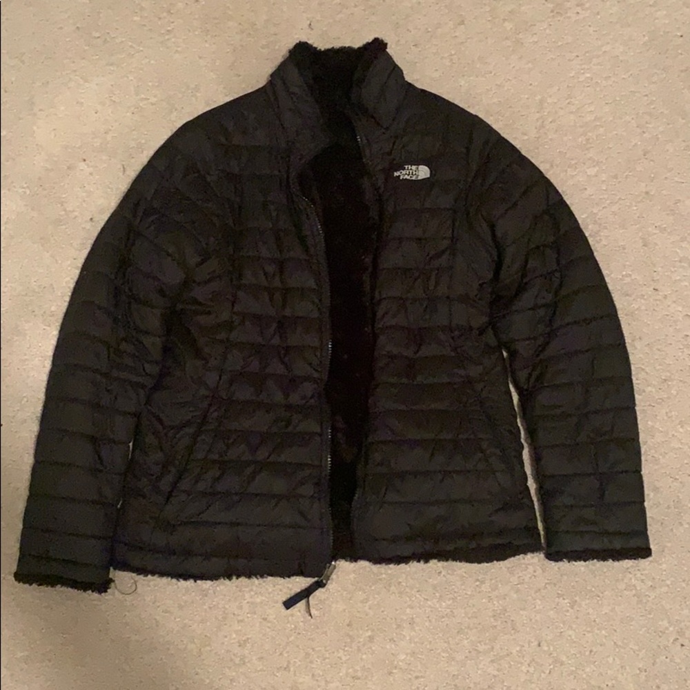 black north face jacket